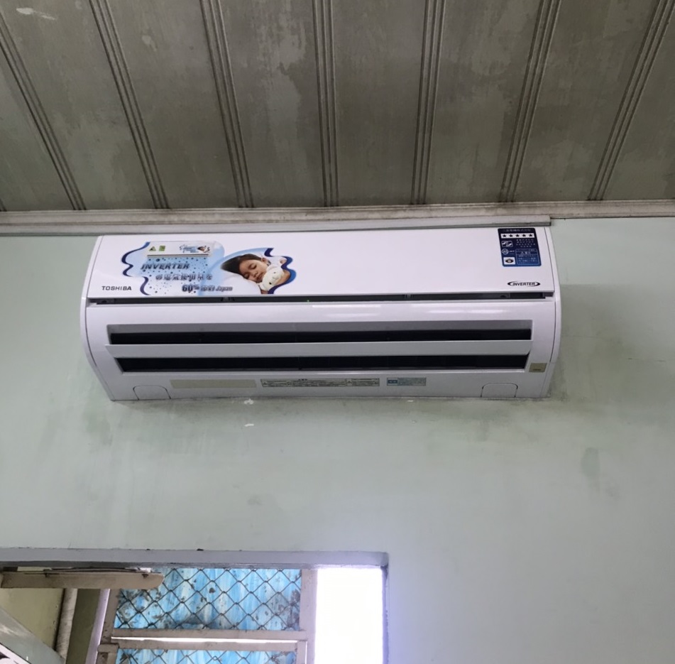 Sử dụng máy lạnh tại Bình Dương